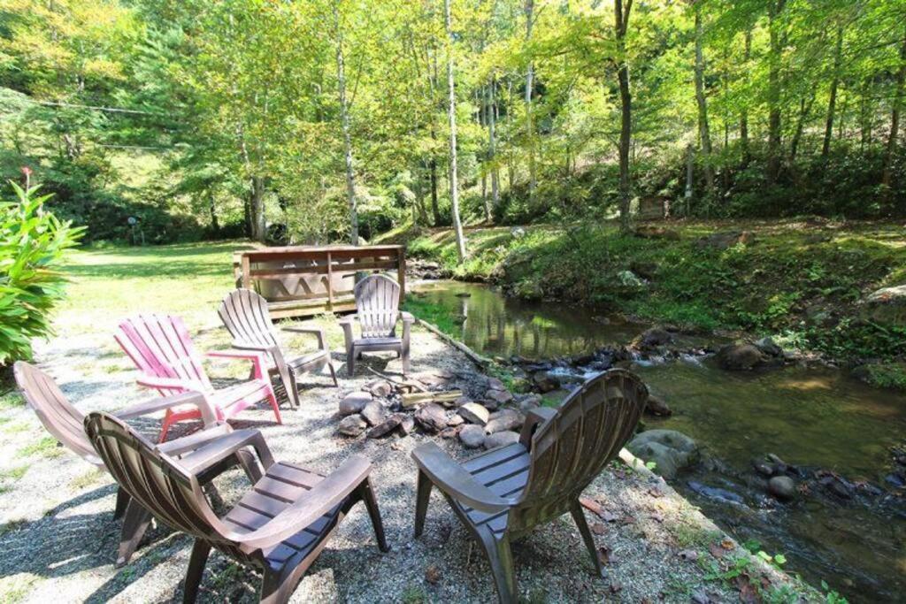 Villa Creekside 1920'S Farmhouse Bryson City Exterior foto