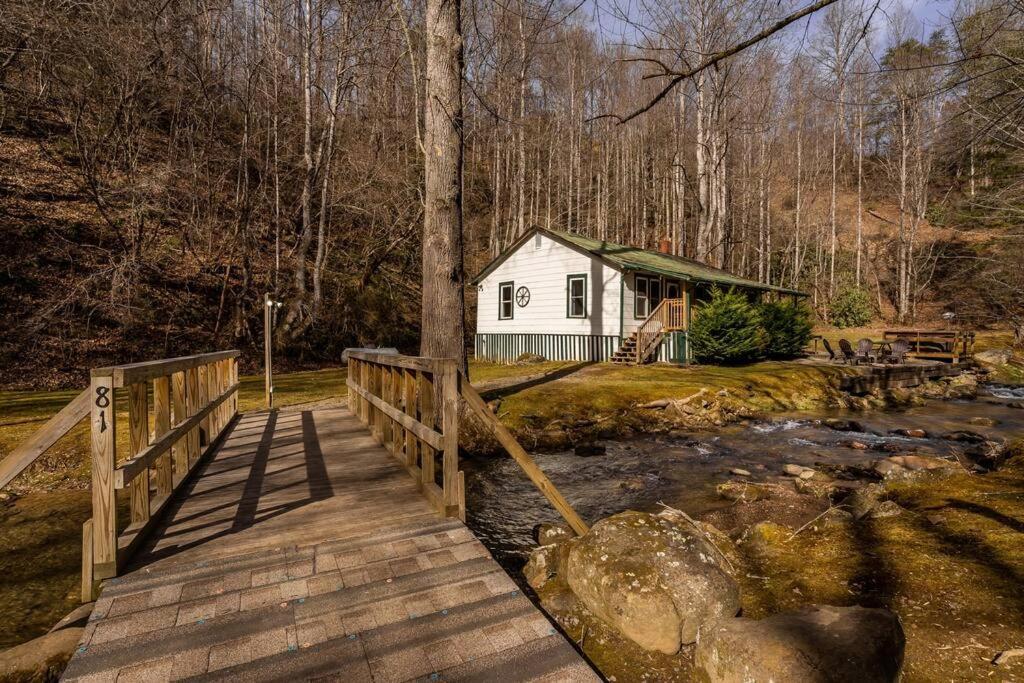 Villa Creekside 1920'S Farmhouse Bryson City Exterior foto