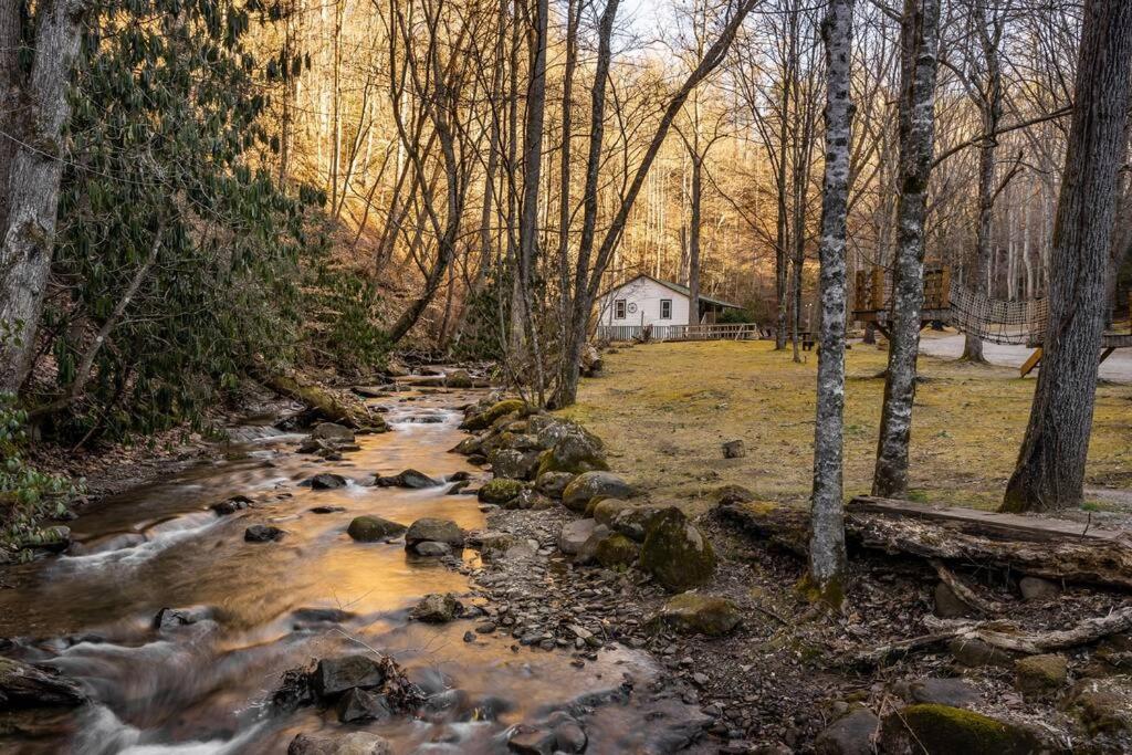Villa Creekside 1920'S Farmhouse Bryson City Exterior foto
